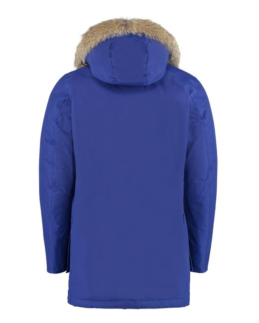 Woolrich Blue Classic Arctic Parka for men