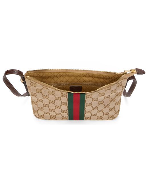 Gucci Brown Shoulder Bag Lunetta Small for men
