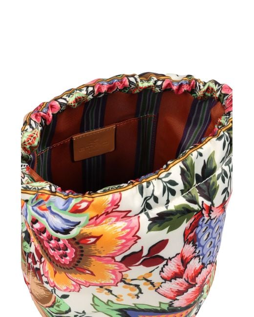 Etro Red Drawstring Pouch