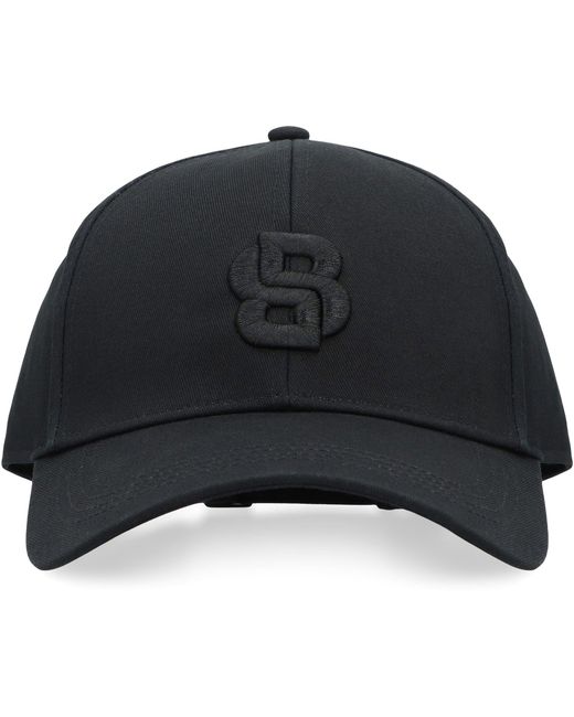 Boss Black Baseball Cap With Logo for men