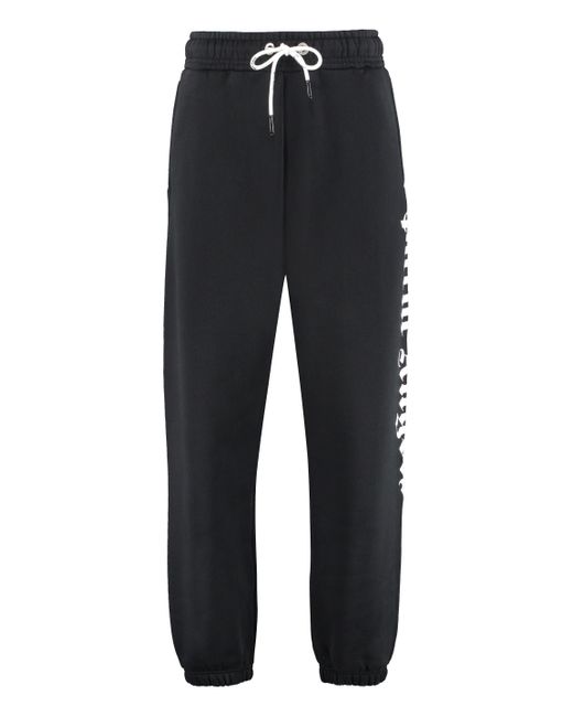 Palm Angels Black Jersey Sweatpants