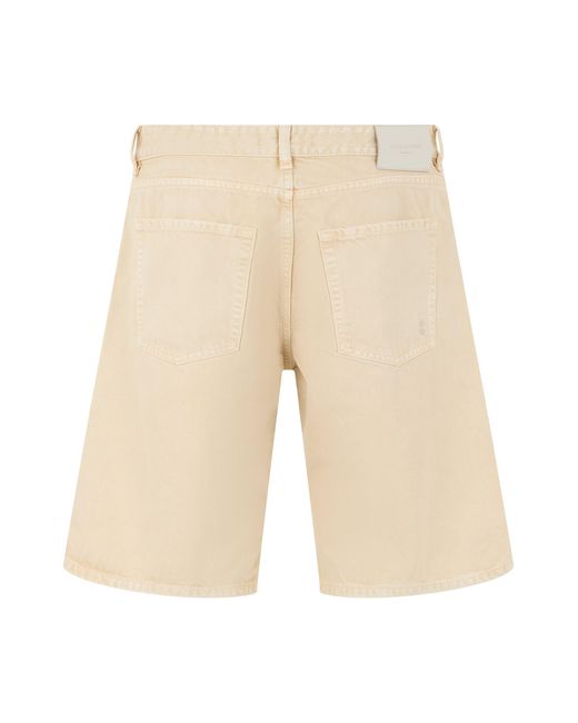ICON DENIM Natural Denim Bermuda for men