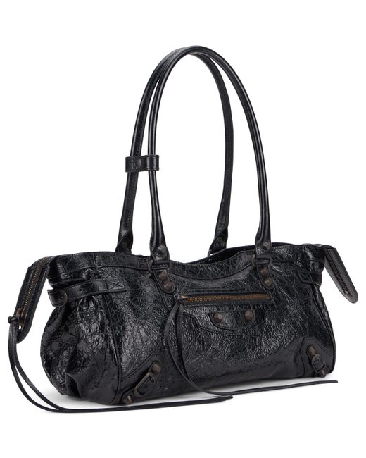 Balenciaga Black Bag Le City East-West