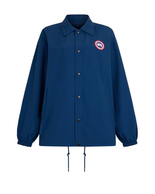 Canada Goose Blue Windbreaker for men