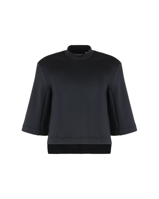 Moncler Genius Black 4 Moncler Edward Enninful - Techno Fabric T-shirt