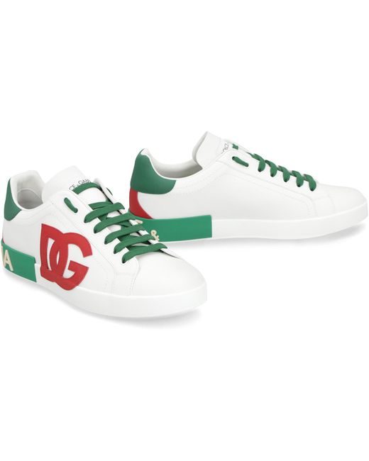 Dolce & Gabbana White Portofino Sneaker for men