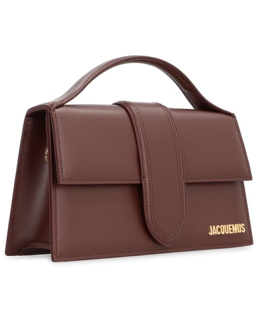 Jacquemus Brown Le Grand Bambino Leather Handbag