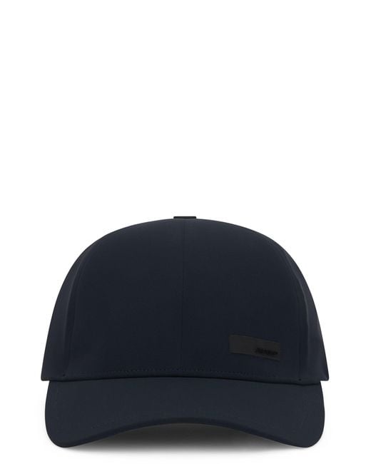 Rrd Blue Hat With A Curved Visor for men