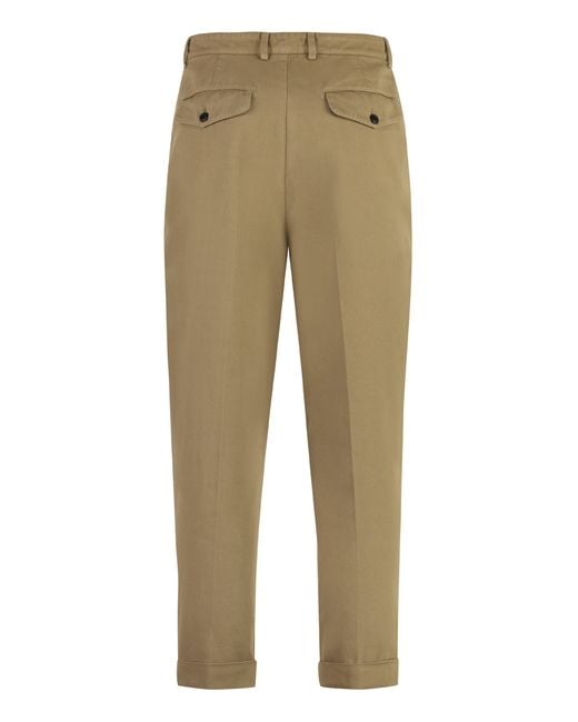 Dondup Natural Adam Stretch Cotton Chino Trousers for men