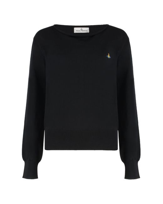 Pullover in misto cotone di Vivienne Westwood in Black