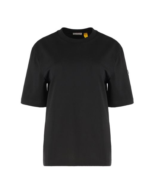 Moncler Genius Black 4 Moncler Edward Enninful - Cotton T-shirt