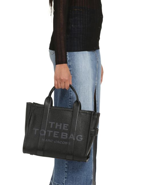 Marc Jacobs Blue Medium Leather Tote Handbag