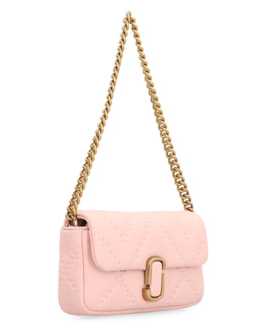 Marc Jacobs Pink J Marc Leather Mini Crossbody Bag