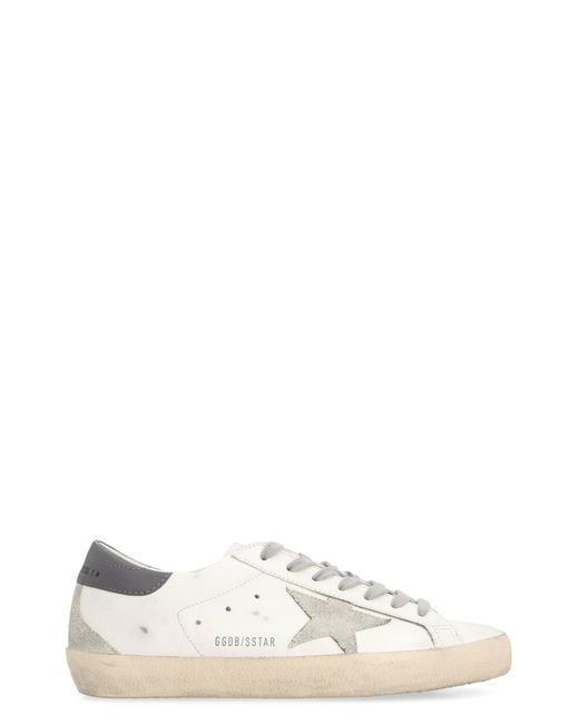 Golden Goose Deluxe Brand White "Super-Star" Sneaker for men