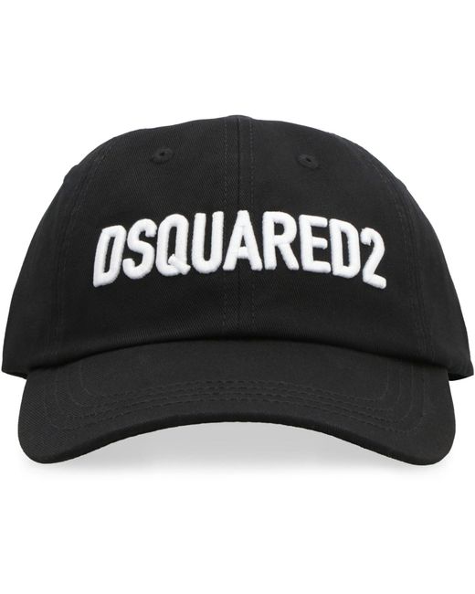 Cappello da baseball con logo di DSquared² in Black da Uomo