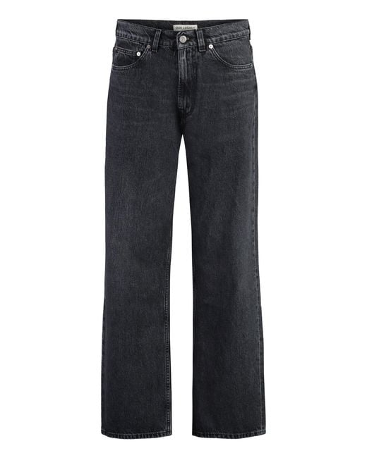 Our Legacy Blue Third Cut Wide-Leg Jeans for men
