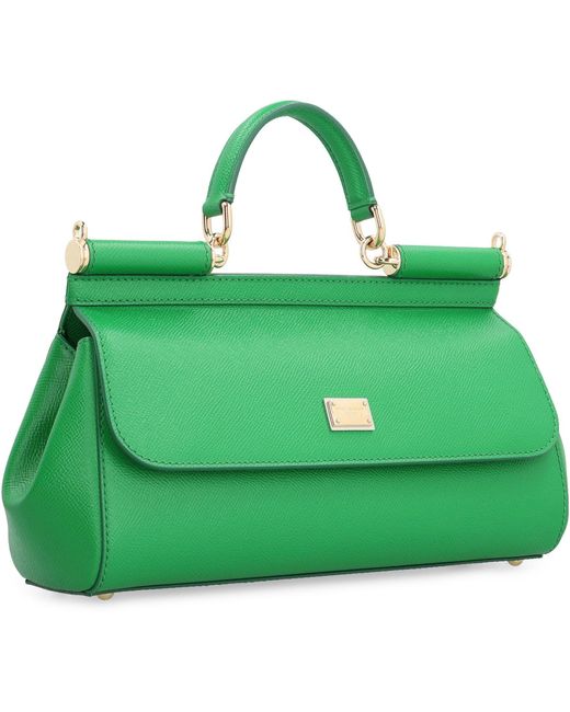 Dolce & Gabbana Green Sicily Handbag