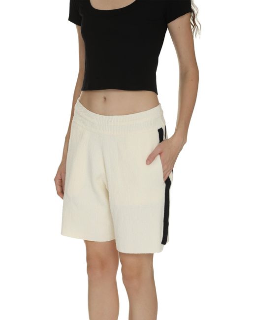 Golden Goose Deluxe Brand White Lionel Knitted Shorts