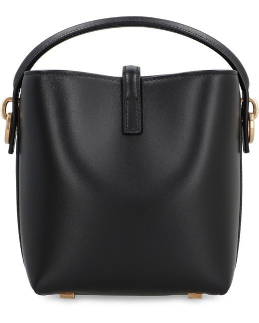 Saint Laurent Black Le 37 Mini Bucket Bag