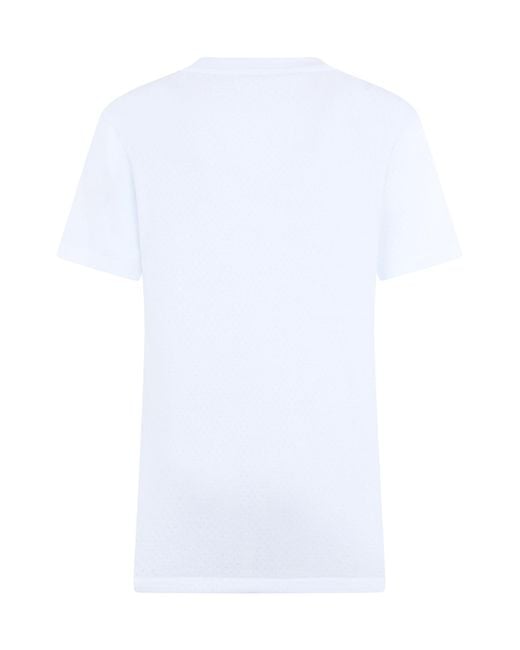 Tom Ford White Cotton Mesh T-Shirt for men