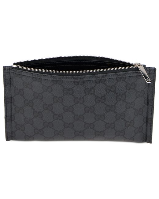Gucci Gray Pouch With Monogram for men