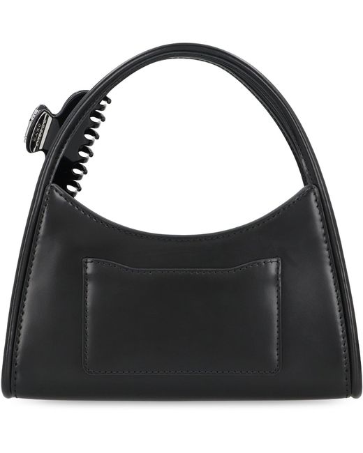 Marc Jacobs Black The Glam Claw Clip Crossbody Bag