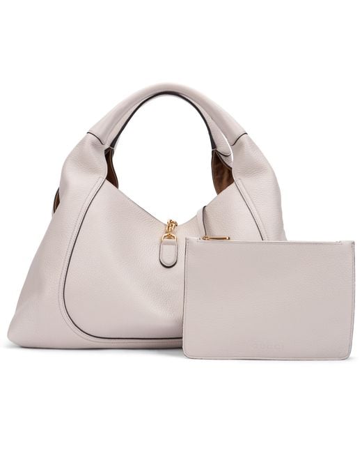 Gucci Natural Softbit Large Shoulder Bag