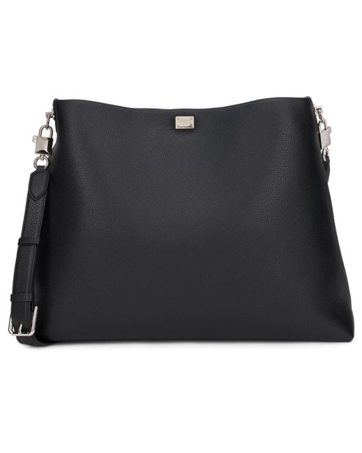 Dolce & Gabbana Black Tote Bag Vittoria for men