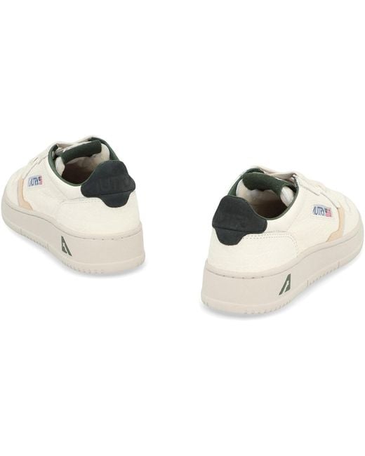 Sneakers Medalist in pelle di Autry in Natural