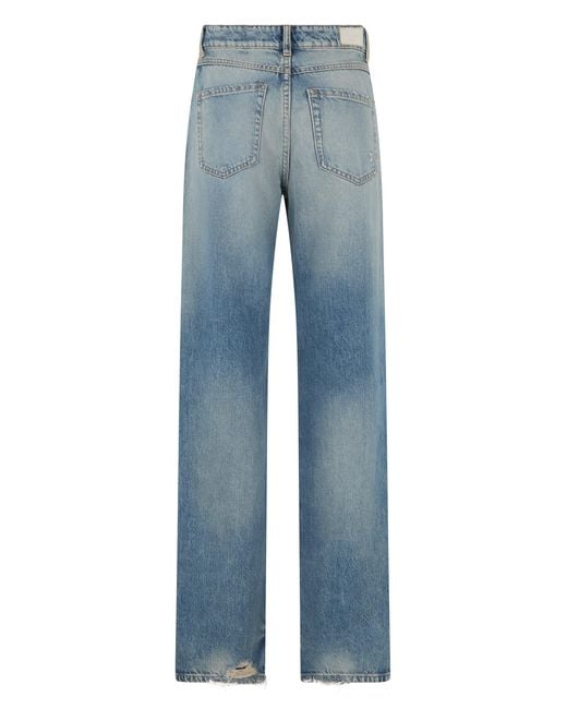 ICON DENIM Blue Straight Jeans