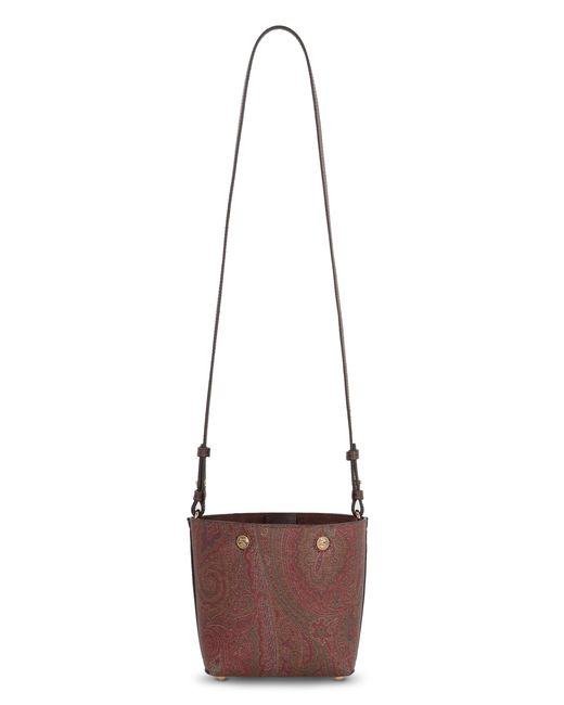 Mini shopping-bag Essential di Etro in Red