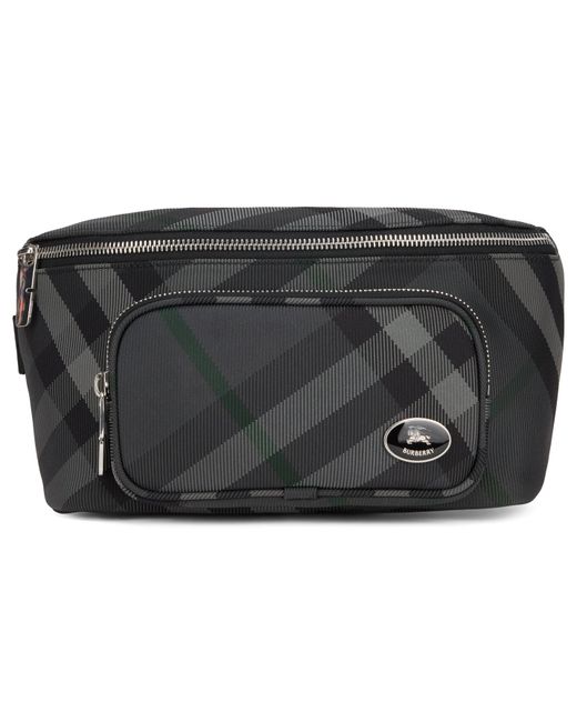 Burberry Gray Marsupio Grid for men