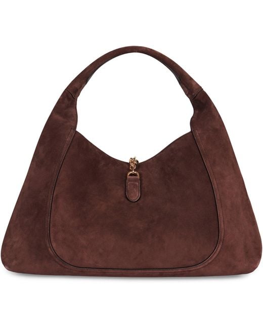 Gucci Brown Softbit Shoulder Bag Size Maxi