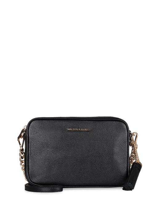 Borsa a tracolla ginny nera di Michael Kors in Black