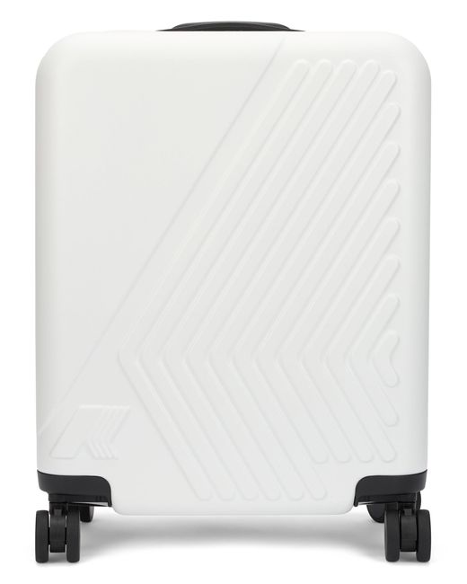 K-Way White Rigid Trolley Eudoxie