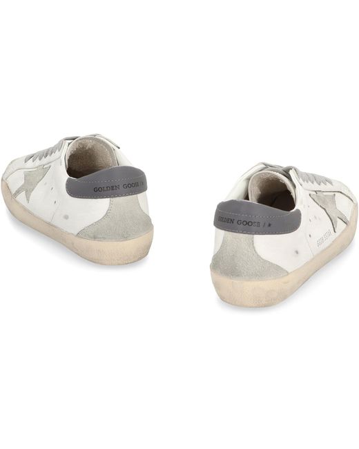 Golden Goose Deluxe Brand White "Super-Star" Sneaker for men