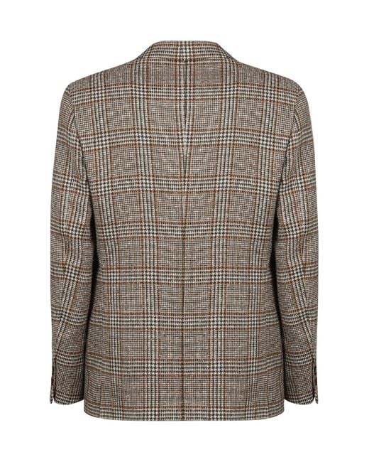 Etro Green Linen Jacket for men