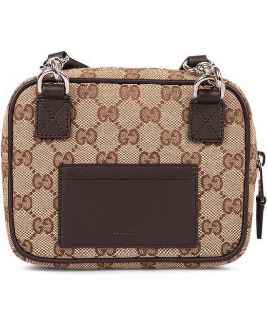 Gucci Natural Gg Canvas Mini Bag for men