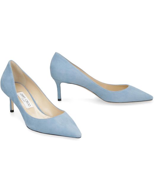 Jimmy choo romy shop 60 suede pumps
