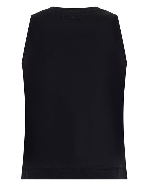 Laminar Black Top Without Sleeves