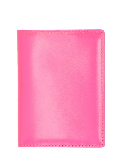 Comme des Garçons Pink Leather Wallet