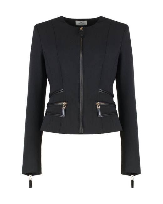 Elisabetta Franchi Black Jacket