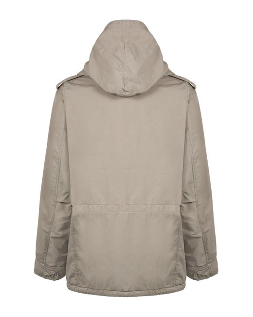 Aspesi Gray Techno Fabric Jacket for men