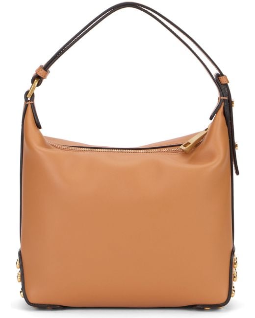 Tod's Brown Mini Bag Metal Dots