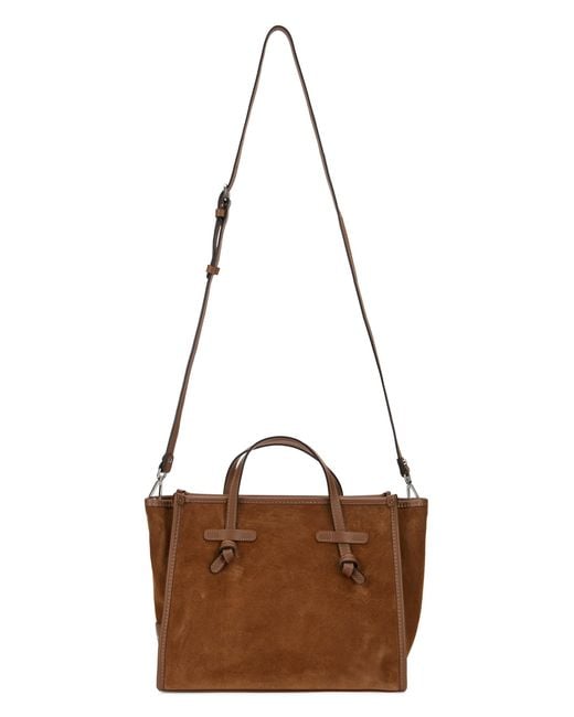 Gianni Chiarini Brown Tote Bag With Knots