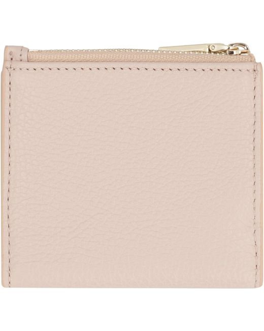 Coccinelle Natural Metallic Soft Leather Wallet