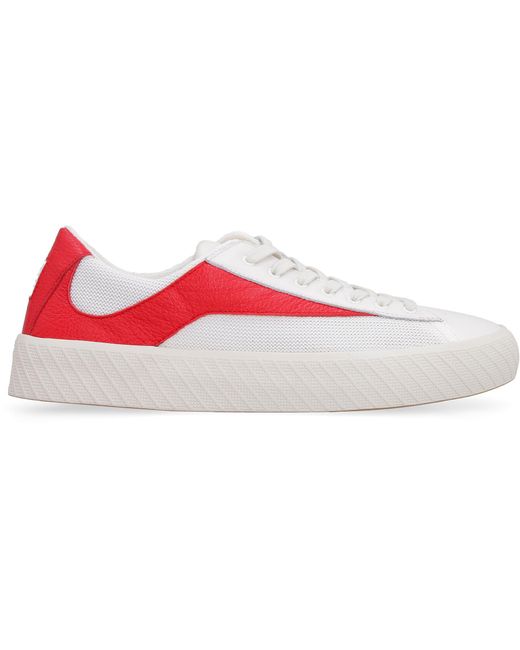 BY FAR Rodina Techno-fabric And Leather Sneakers in White | Lyst