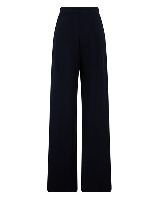 Max Mara Blue Loose Pants