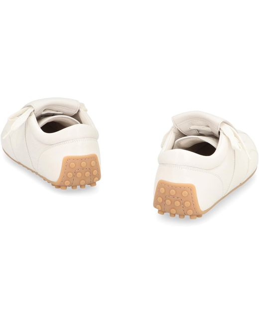 Tod's White Leather T-Marathon Sneakers for men