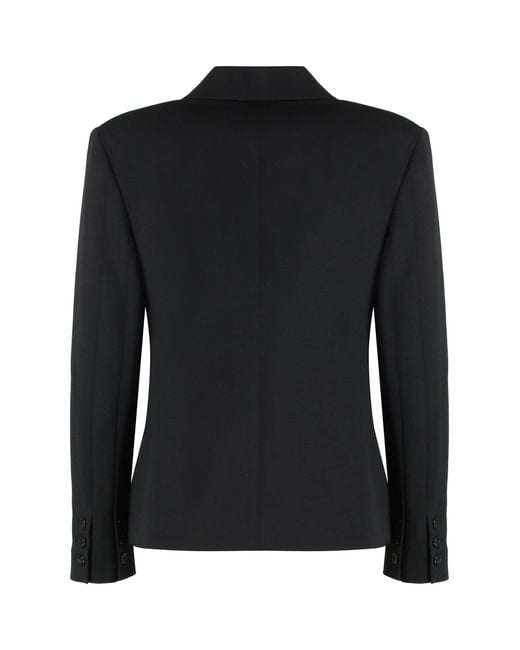 Pinko Black Giappone Single-Breasted One Button Jacket